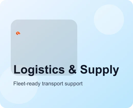 Logistics loading and supply operations