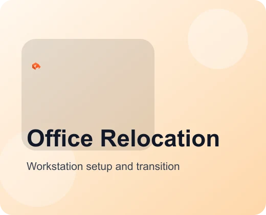 Office relocation and workstation setup